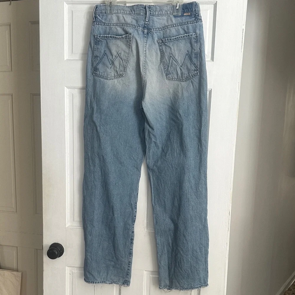 Mother Denim high waisted tunnel vision sneak jeans - Picture 1 of 12